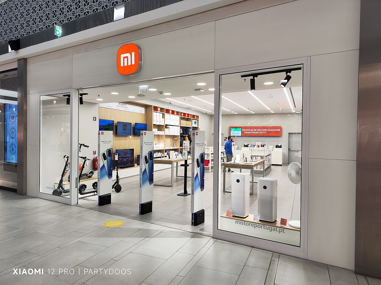 Ilustrasi gerai resmi Xiaomi