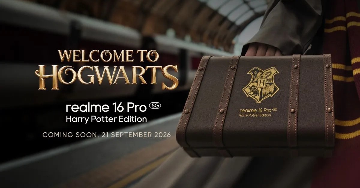 kemasan kolektor realme Harry Potter