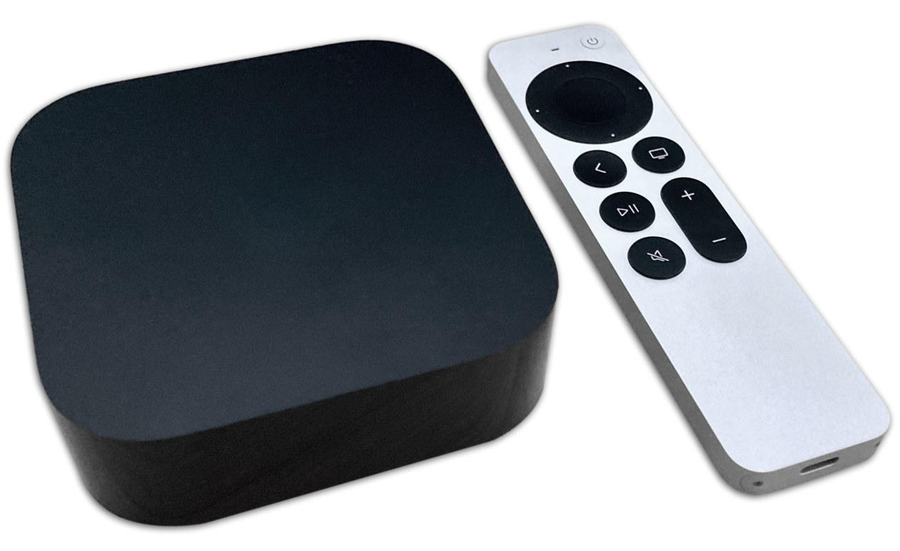 Ilustrasi perangkat Apple TV generasi terbaru
